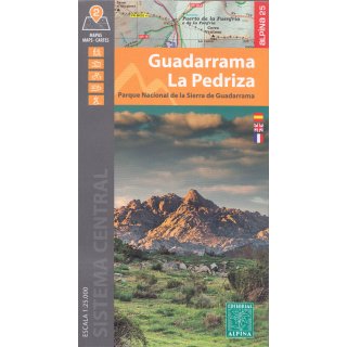 Guadarrama - La Pedriza 1:25.000