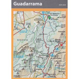 Guadarrama - La Pedriza 1:25.000