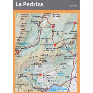 Guadarrama - La Pedriza 1:25.000
