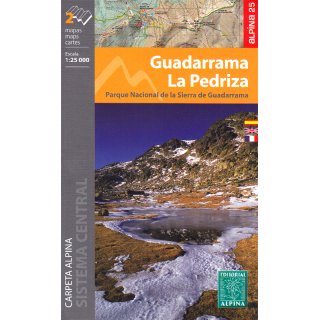Guadarrama - La Pedriza 1:25.000