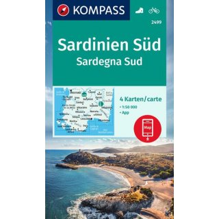 WK 2499 Sardinien Sd 1:50.000