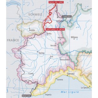 gta Grande Traversata Delle Alpi (1) 1:25.000