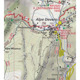 gta Grande Traversata Delle Alpi (1) 1:25.000
