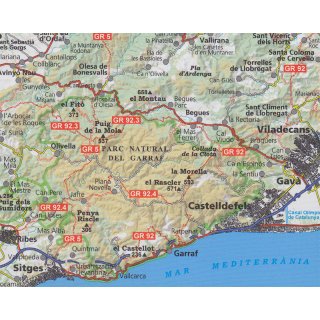 Garraf 1:25.000
