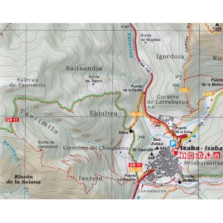 Valles de Belagua y Roncal 1:25.000