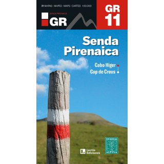 GR 11: Senda Pirenaica 1:50.000