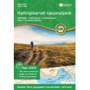 Hallingskarvet nasjonalpark 1:50.000