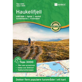 Haukelifjell 1:50.000