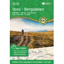 Voss - Bergsdalen 1:50.000