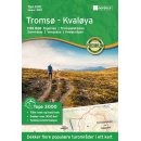 Troms&oslash; - Kval&oslash;ya 1:50.000