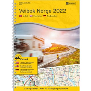 Veibok Norge 1:500.000