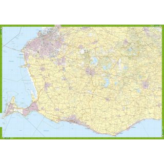 Schonen Sdwest (Sydvstra Skne) 1:50.000