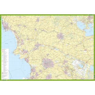 Schonen Sdwest (Sydvstra Skne) 1:50.000