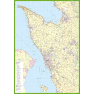 Schonen Nordwest (Nordvstra Skne) 1:50.000