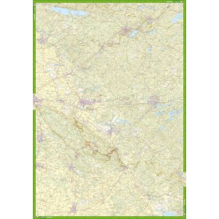 Schonen Nordwest (Nordvstra Skne) 1:50.000