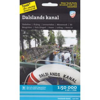 Dalslands kanal 1:50.000