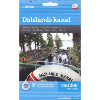 Dalslands kanal 1:50.000