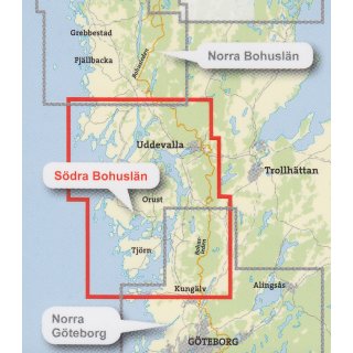 Bohuslän (Süd) 1:50.000