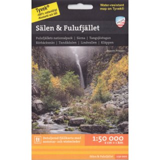 Slen & Fulufjllet 1:50.000