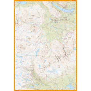 V�l�dalen, Lunnd�rren & Oviksfj�llen 1:50.000