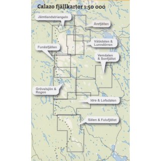 Vemdalen, Sonfjllet & Lofsdalen 1:50.000