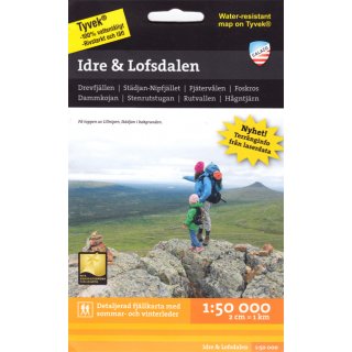 Idre & Lofsdalen 1:50.000