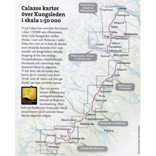 Kungsleden 3: Saltoluokta - Kvikkjokk 1:50.000
