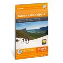 Sarek-Nationalpark 1:50.000