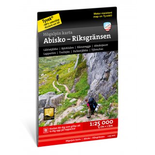 Abisko & Riksgrnsen 1:25.000