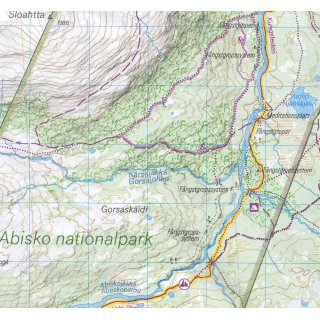 Abisko & Riksgrnsen 1:25.000