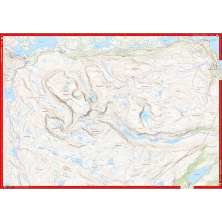 Abisko & Riksgr�nsen 1:25.000