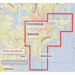 Stockholm (Süd) 1:50.000