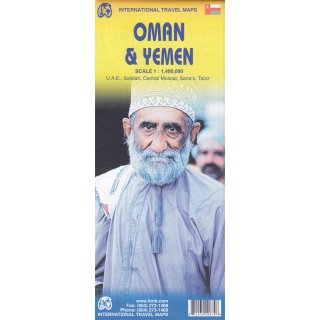 Oman & Yemen 1:1.400.000
