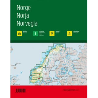 Norwegen 1:250.000 / 1:400.000