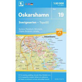 19 Oskarshamn 1:50.000
