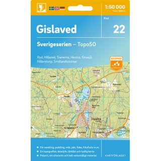 022 Gislaved 1:50.000