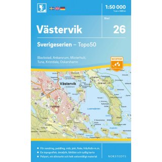 26 Västervik 1:50.000