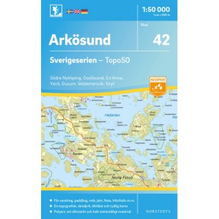 042 Arksund 1:50.000
