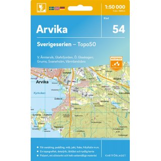 054 Arvika 1:50.000
