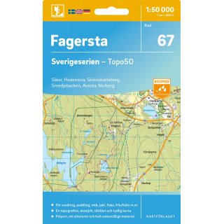 067 Fagersta 1:50.000