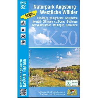 UK 50-32   Augsburg 1:50.000