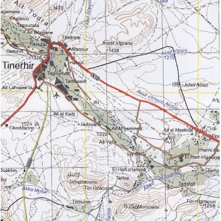 Morocco (HE): Tinerhir, Dades & Todra Gorges   1:160.000