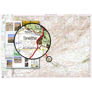 Morocco (HE): Tinerhir, Dades & Todra Gorges   1:160.000