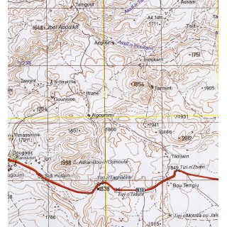 Morocco (HN): Tazenakht and the Eastern Anti-Atlas   1:160.000