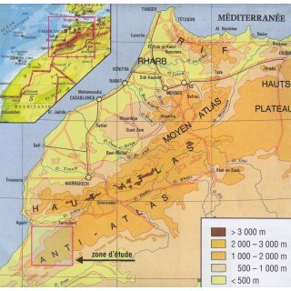 Westlicher Antiatlas 1:150.000