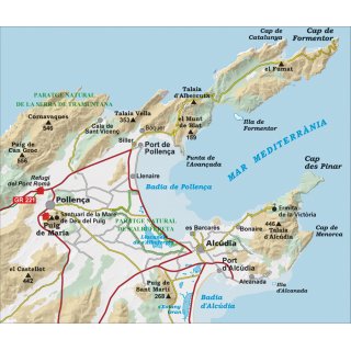 Mallorca - Caps del Nord 1:25.000