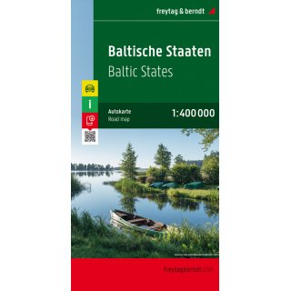 Baltische Staaten 1:400.000