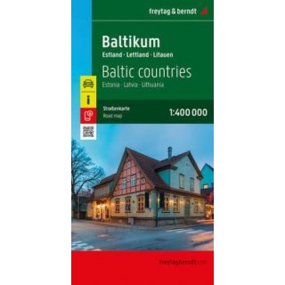 Baltische Staaten 1:400.000