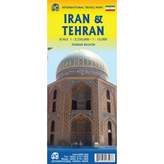 Iran & Tehran 1:2.350.000/1:15.000