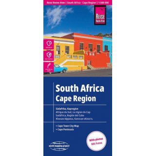 South Africa - Cape Region 1:500 000